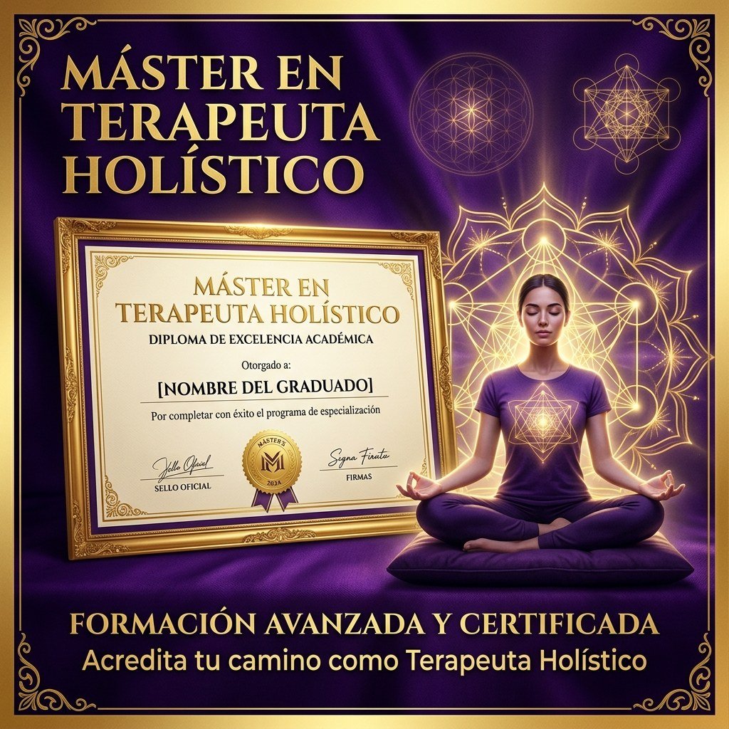 M&aacute;ster en Terapeuta Hol&iacute;stico